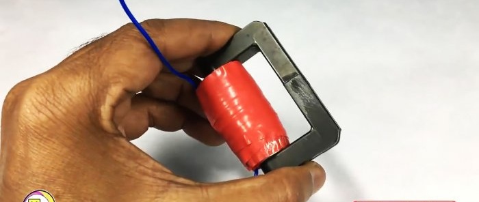 Homemade transformer from 6 V to 30,000 V