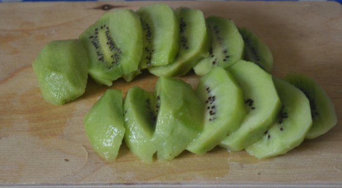 Kiwi sorbet is a delicious alternative to ice cream