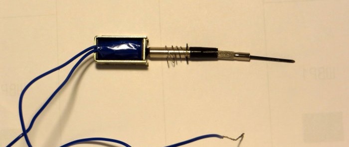 DIY electric spark pencil