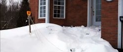 The laziest way to clear snow imaginable