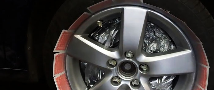 How to restore a car wheel if damaged by a curb