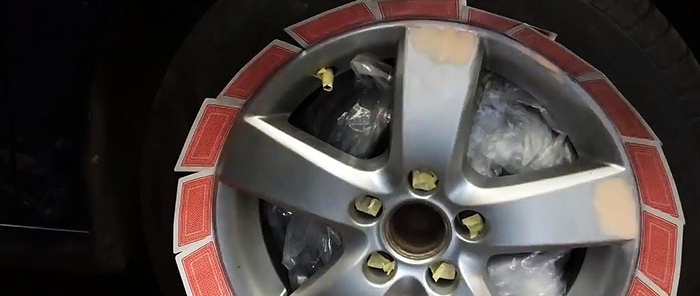 How to restore a car wheel if damaged by a curb