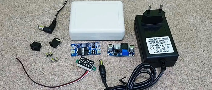 How to make a mini 12 V uninterruptible power supply for a router