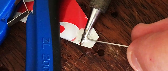 How to simply solder aluminum tightly with regular solder