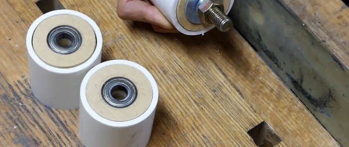 How to make rollers for grinder