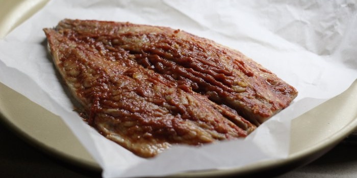 Mackerel in tomato glaze in the oven