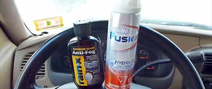 Folk remedies for combating fogging of car windows