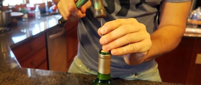 8 ways to open a bottle without a corkscrew