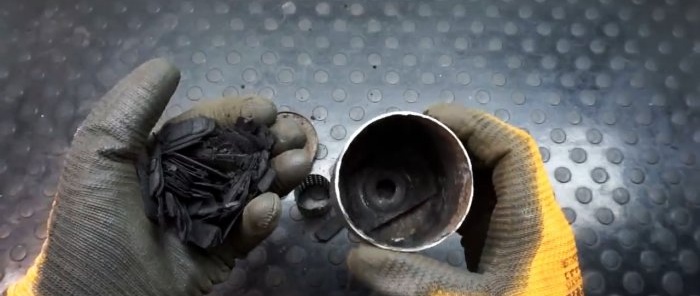 How to make a compact heater from an old oil filter