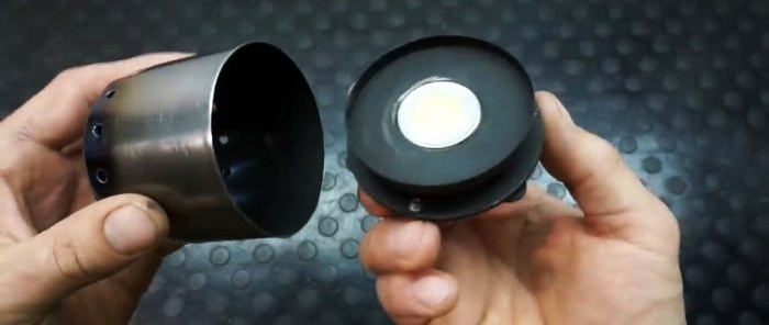 How to make a compact heater from an old oil filter