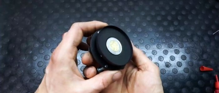 How to make a compact heater from an old oil filter