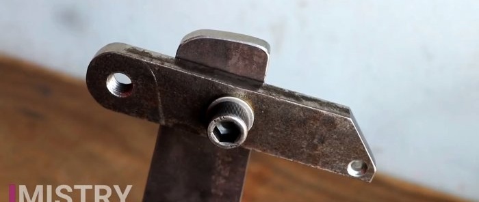 How to make a belt grinder using a grinder without welding