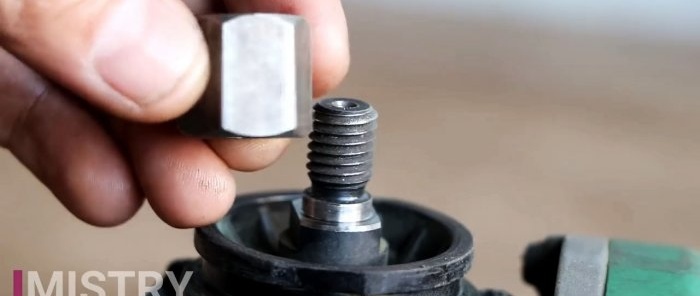 How to make a belt grinder using a grinder without welding