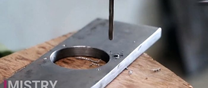 How to make a belt grinder using a grinder without welding