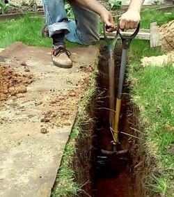 How to bring water to a house without an excavator and a team of diggers