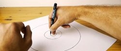 How to draw perfectly smooth circles by hand