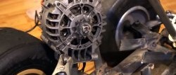 Converting a car generator into a powerful electric motor