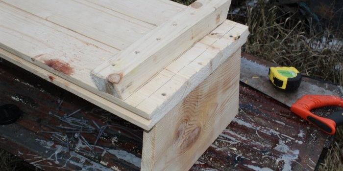 Making a trough for chopping cabbage with your own hands