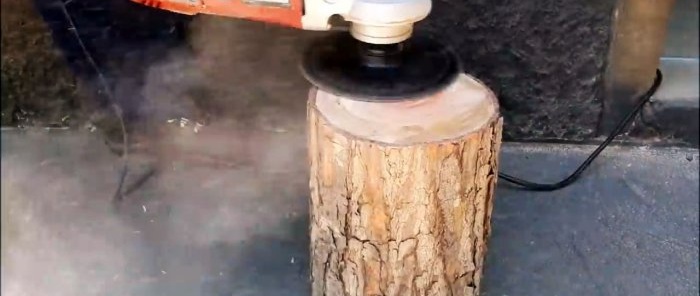 How to make a bread box from a piece of log