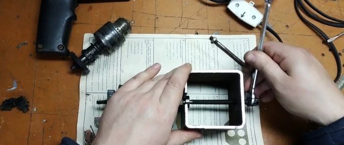 How to make the simplest armature bearing puller