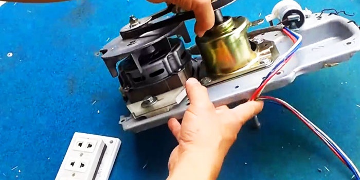 How to make a drilling machine from a jack and a washing machine motor