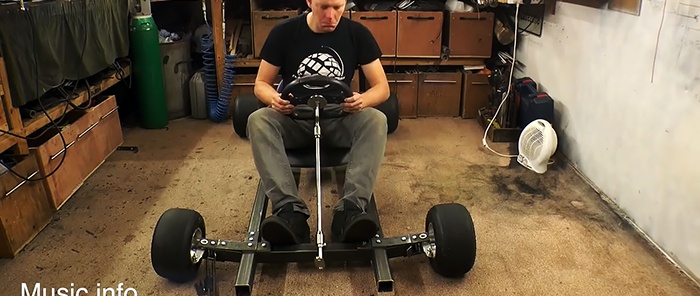 How to make a simple kart without welding or lathe