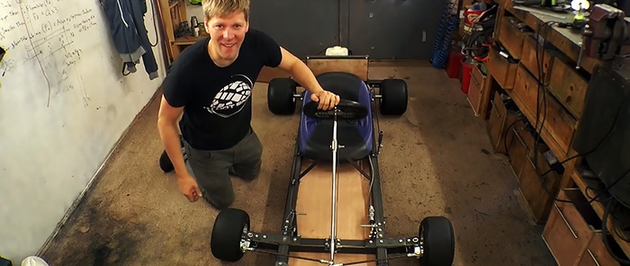 How to make a simple kart without welding or lathe