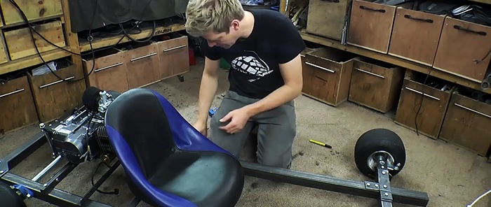 How to make a simple kart without welding or lathe