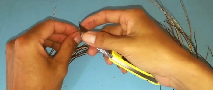 Ferro de solda DIY com aquecimento instantâneo de um transformador