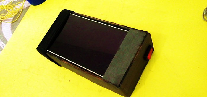 DIY night vision device from a smartphone