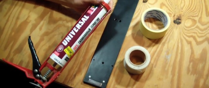 How to make rubber coating of metal