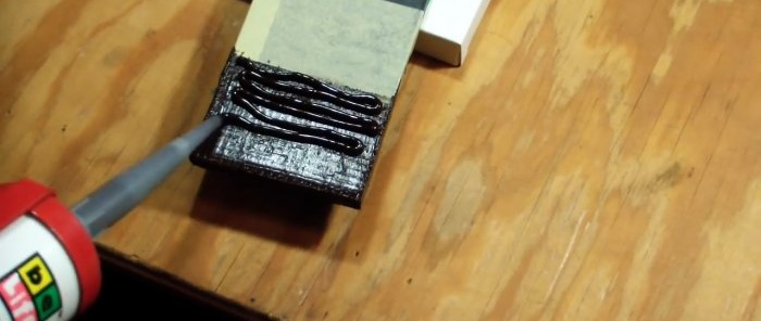 How to make rubber coating of metal