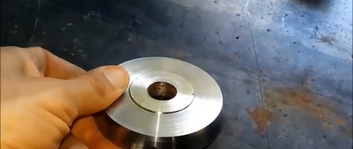 How to make a disc leaf cutter