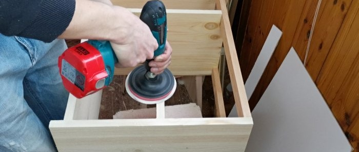 DIY shoe cabinet