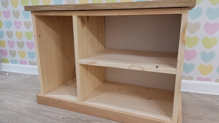 DIY shoe cabinet