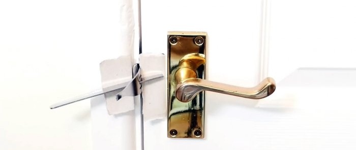 4 ways to lock an interior door without a lock