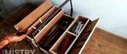 Making a tool box organizer with your own hands