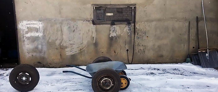 Homemade gasoline car with amazing and simple controls