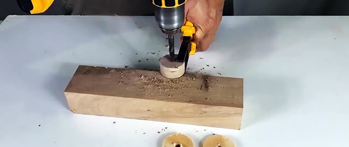 How to make a machine for sharpening circular saws and more from a drill