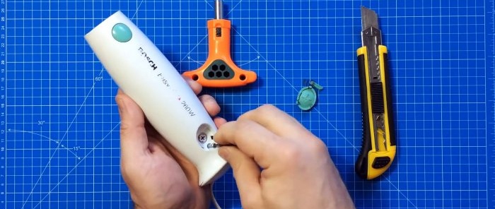 How to convert a kitchen blender into an engraver