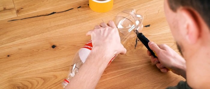 Come realizzare un respiratore con bottiglie di plastica