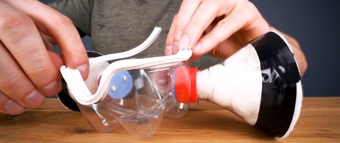 Come realizzare un respiratore con bottiglie di plastica