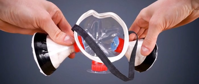 Come realizzare un respiratore con bottiglie di plastica