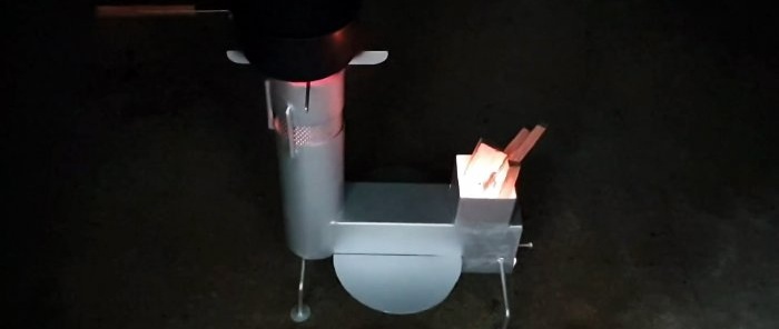 How to Make a Simple and Multifunctional Rocket Stove