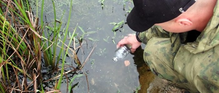 How to purify and disinfect water in the forest without a pot or flask