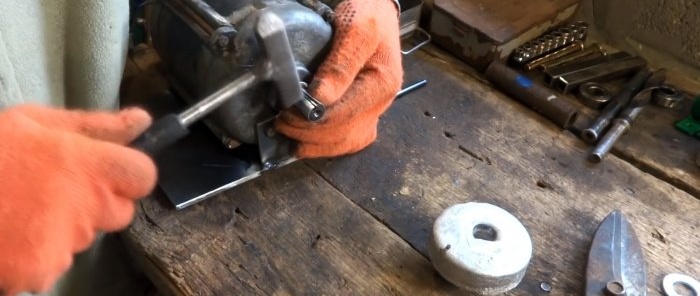 How to make a pulley without a lathe