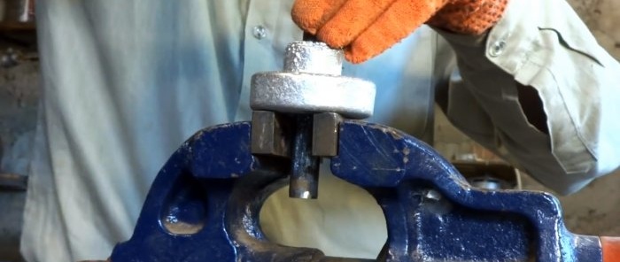 How to make a pulley without a lathe