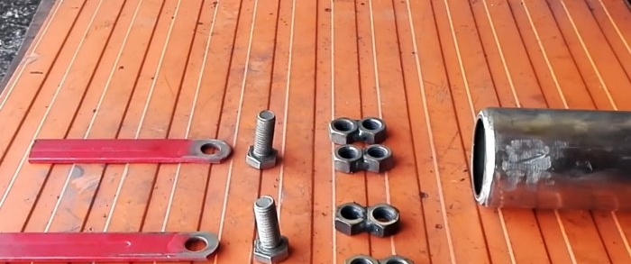 How to make a universal puller from a hydraulic jack