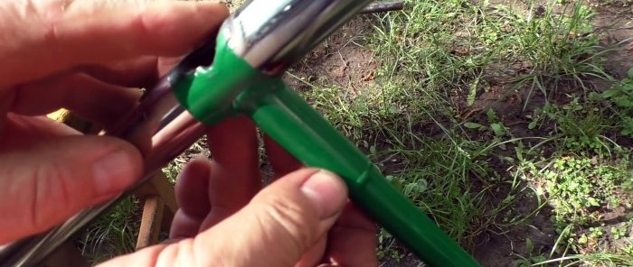 How to make a device for removing weeds by the root