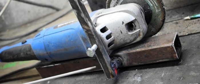 The simplest grinder from a bicycle hub grinder and a timing roller